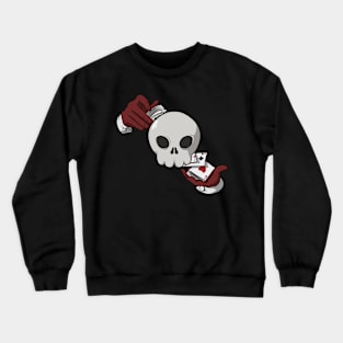 Poker skull Crewneck Sweatshirt